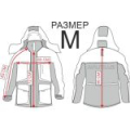 Костюм зимний Nautilus Comfort (мембрана WinTex) t 0/ -25°С Black/Blue р-р M