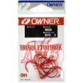 Крючок Owner 5177 Mosquito Hook red №1/0 7шт