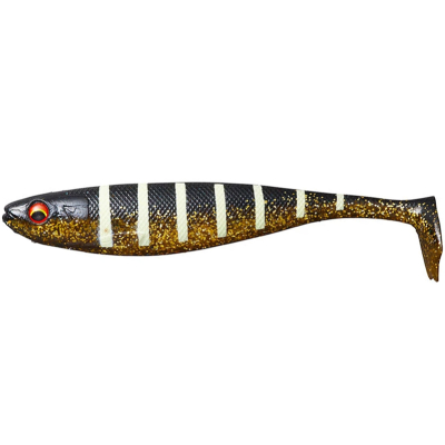 Силиконовая приманка Daiwa HRF Monster Shad 6 цвет GEKISYU SQUID ZEBRA