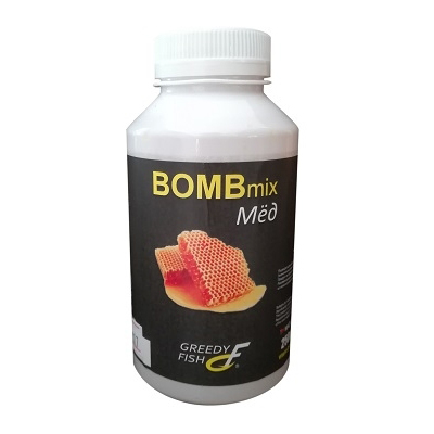 Ароматизатор Greedy Fish BOMBmix250 (мёд), 0.25л