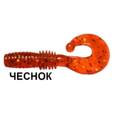 Силиконовая приманка Crazy Fish Power Mace 10-4-4-5 чеснок цв. cherry (вишня)