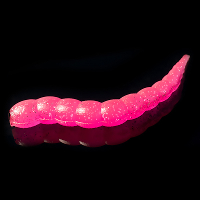 Силиконовая приманка Trout Baits Jara Buf Worm 45 (Caviar+Pheromones) Color #19