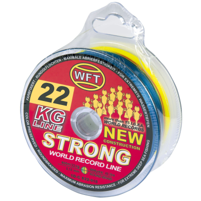Леска плетёная WFT KG Strong Multicolor 600/022