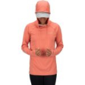 Термофутболка Simms Women's Solarflex Hoody, Smoked Salmon Heather, XS