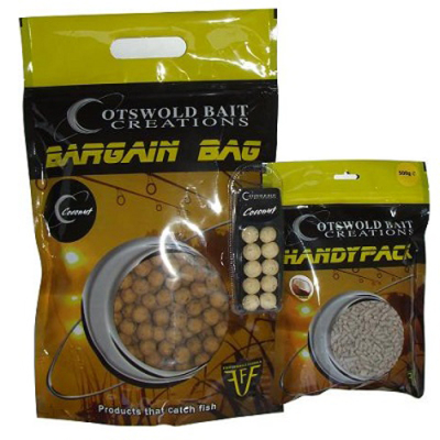 Бойлы тонущие Cotswold Baits Cocnut Shelf Life  Boilies 15mm 200g CB0534 (кокос)