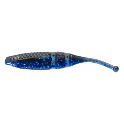 Эластичная приманка Lake Fork Live Baby Shad цв. Blue Bruiser