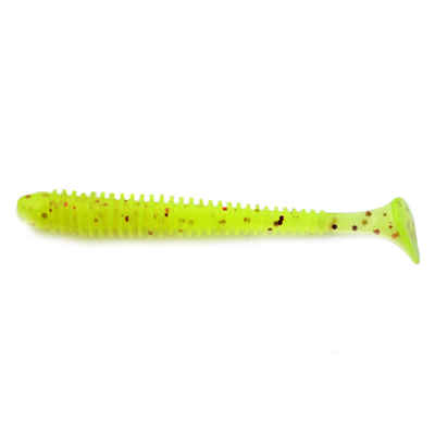 Силиконовая приманка Keitech Swing Impact 2" PAL #01 Chartreuse Red Flake