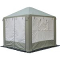 Шатер Митек Пикник-Люкс 2,5 х 2,5 - комплект (каркас/тент) - (хаки-бежевый)