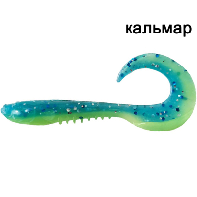 Силиконовая приманка Crazy Fish King Tail 2.5" 27-65-40d-6 кальмар цв. 40D
