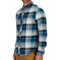 Рубашка Simms Dockwear Cotton Flannel, Mahogany Red Plaid, L