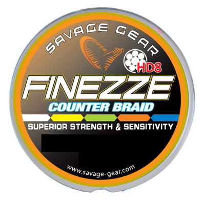 Шнур Savagear Finezze HD8 300m multicolor 0.36mm 70lbs 32kg 47550
