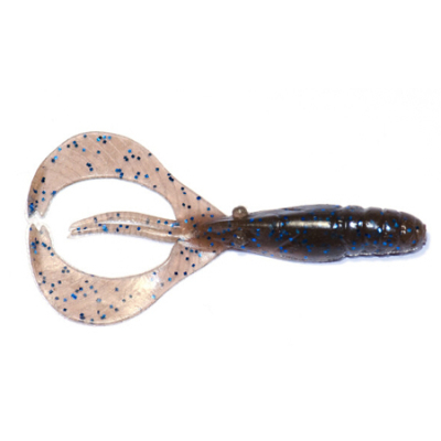 Силиконовая приманка Bait Breath SL-Remix 3.5" цв. Dark Brown/Blue #208