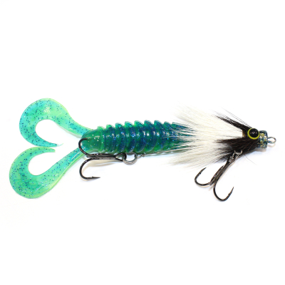 Приманка RSK Fishing MAUS S (диаметр головы 12 mm) 16см 30гр тело цвет 002 черно-белая голова