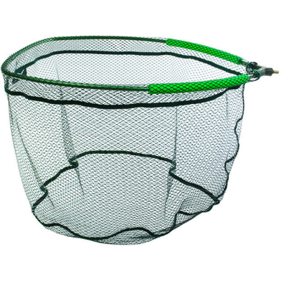 Подсачник спорт Mikado Method Feeder без ручки (60 х 50 х 45см, зелёные поплавки (Арт.S4-001-6050)