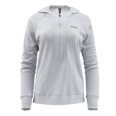 Термофутболка Simms Women's Bugstopper Hoody, Sterling Heather, M