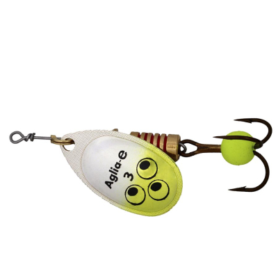 Блесна вращающаяся Mepps "Aglia E" №3 цв. Chartreuse Bright