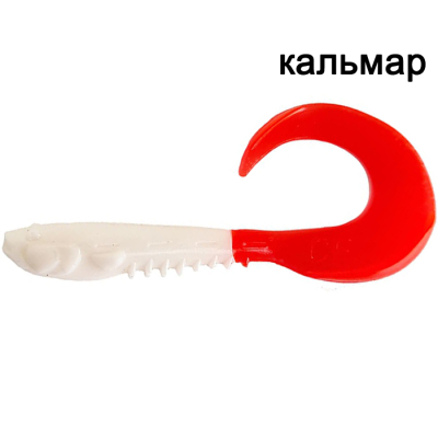 Силиконовая приманка Crazy Fish King Tail 2.5" 27-65-59RT-6 кальмар цв. 59 RH