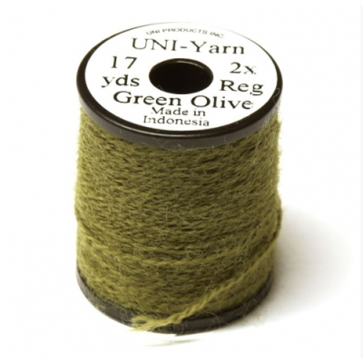 Нить UNI Yarn Regular Green Olive