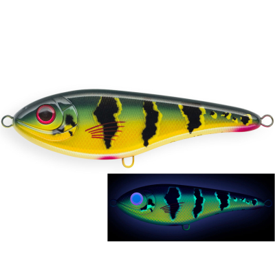 Воблер Джеркбейт Strike Pro Buster Swim 130мм 65гр. цвет C506F Peacock (EG-228#C506F)