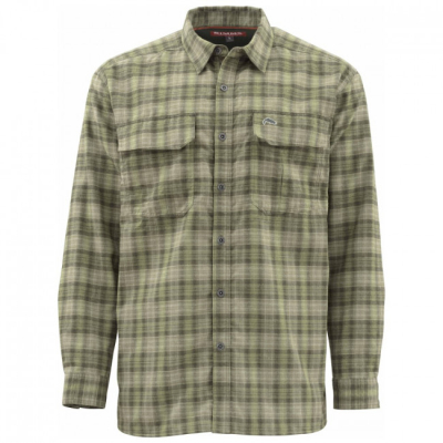 Рубашка Simms Coldweather LS Shirt, M, Covert Plaid