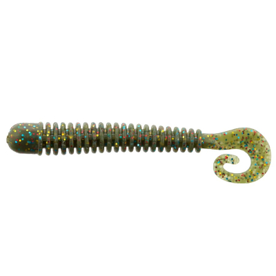 Твистеры съедоб. искусст. Lucky John Pro Series Ballist 2.0" цв. F08 15шт.