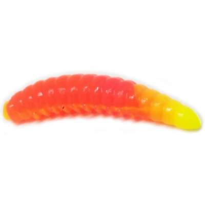 Силиконовая приманка Boroda Baits Salo 45 цв. Ярко-розовый/Лимон, 8 шт./уп. - 207I
