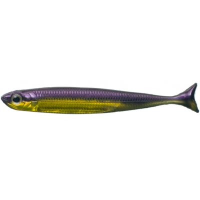 Мягкие приманки Fish Arrow Flash J Huddle 2" #05 (PURPLE WEENIE/SILVER)