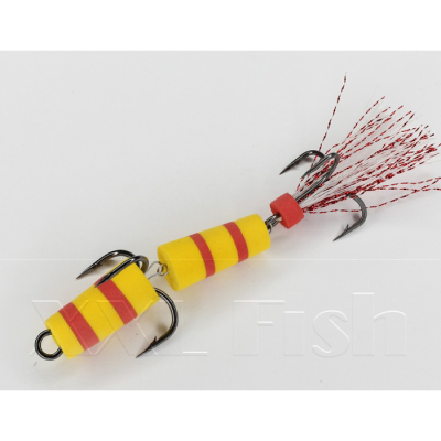 Приманка XXL Fish "Мандула-Флажок" Модель №*1005* Расцветка ЖК_Д