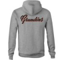 Толстовка Grundens Displacement DWR Hoodie, Athletic Heather, M
