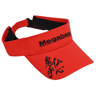 Солнцезащитный козырек Megabass Sun Visor Red/Black
