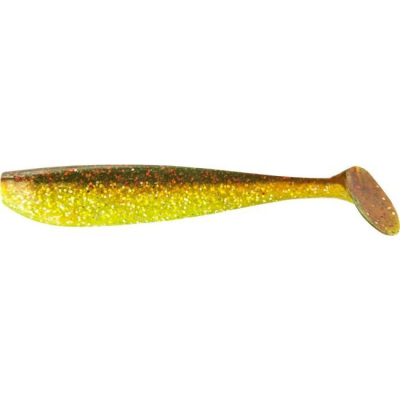 Мягкая приманка Allvega Tail Shaker 10см 6,5г (7шт.) цвет Green oil confetti
