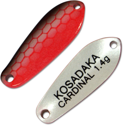 Блесна Kosadaka Trout Police Cardinal 1.4g 25mm цвет AK52