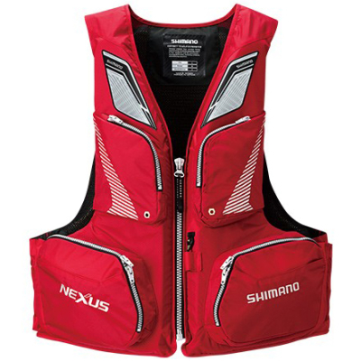 Жилет спасательно-разгрузочный Shimano Nexus Floating Vest VF-142Q RED M