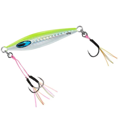 Блесна Daiwa Saltiga FK Jig TG SLJ 50g цвет PH Chartreuse Glow Berry