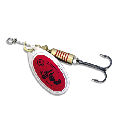Блесна LAV-MD Spinner Universal (№0, 2 g) / Nickel Red Foil / Art. 5110340