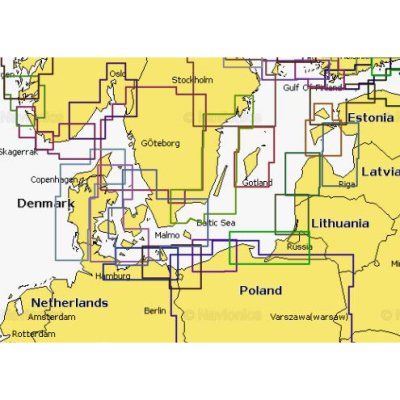 Карта Navionics Darss - Kolobrzeg 5G585S2