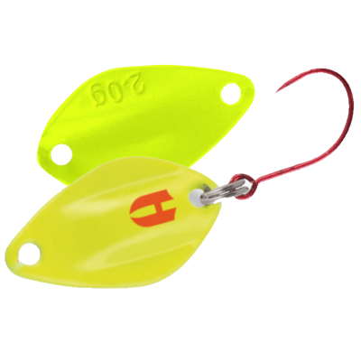 Блесна Herakles Ruck Spoon 2,0 гр. цвет Chartreuse