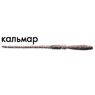 Силиконовая приманка Crazy Fish Cruel Leech 5.1'' 10 шт. 41-130-10d-6 кальмар цв. natural (природный)
