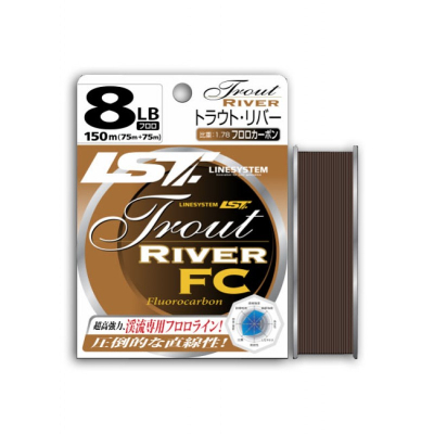 Леска флюорокарбон LineSystem Trout River FC 150m 5LB