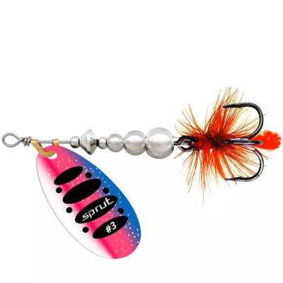 Блесна вращающаяся Sprut Caspia Spinner #3 (7g/RBTR)