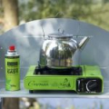 Портативная газовая плита Camping World Gurman Classic (мощность 2200W, пьезоподжиг, вес 1.4кг, кейс)