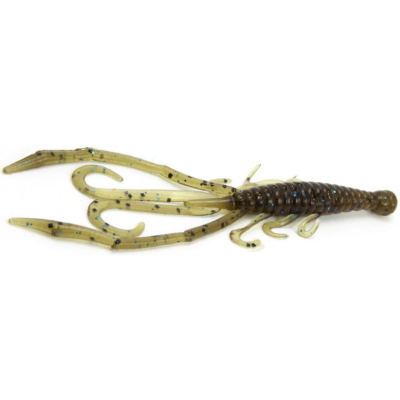 Мягкая приманка HMKL Alive Tenaga 4" цв. Green pumpkin blue flake