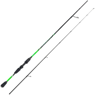 Спиннинг штекерный Kaida Aurora Carbon & Composite тест 0,6-6g 2,10м