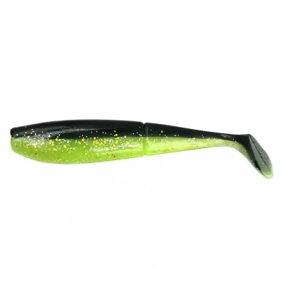 Силиконовая приманка Lucky John 3D Series Zander Paddle Tail 4.8" цв. Z05 4шт.