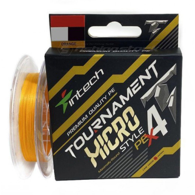 Шнур плетеный Intech Tournament Micro Style PE X4 150m 0.3/0.06mm (5lb / 2.27kg)