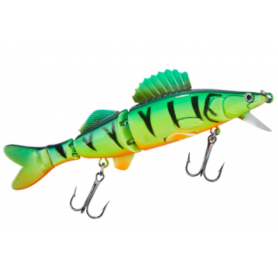 Свимбейт Balzer Thunder Zander Lime 11см 12гр. Floating цв. Fire Shark (13690 111)