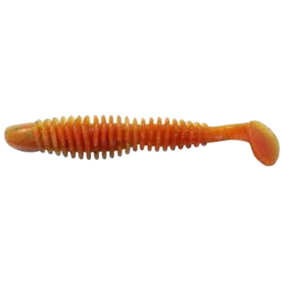 Силиконовая приманка Reins Bubbling Shad 4" цв. 308 Marble Chart Orange