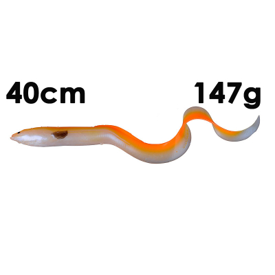 Приманка Savage Gear 3D Real Eel Bulk 40 1шт 25-Albino Eel 50401-001