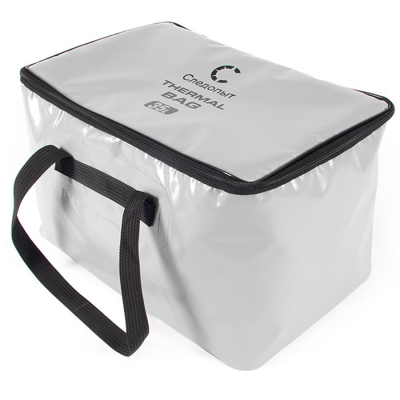 Сумка изотермическая ПВХ Следопыт Thermal Bag, 45х28х28 см, 35 л, цв. серый