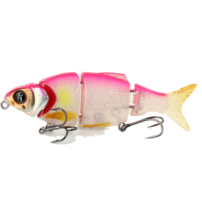 Воблер Izumi Shad Alive 4 section white fish 80 Slow Sinking цв. 7